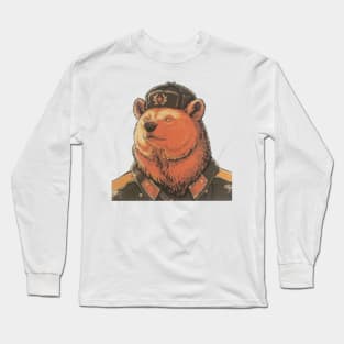 Soviet Union Russian Bear, Long Sleeve T-Shirt